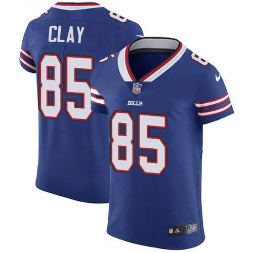 Nike Bills #85 Charles Clay Royal Blue Team Color Men's Stitched NFL Vapor Untouchable Elite Jersey - Click Image to Close